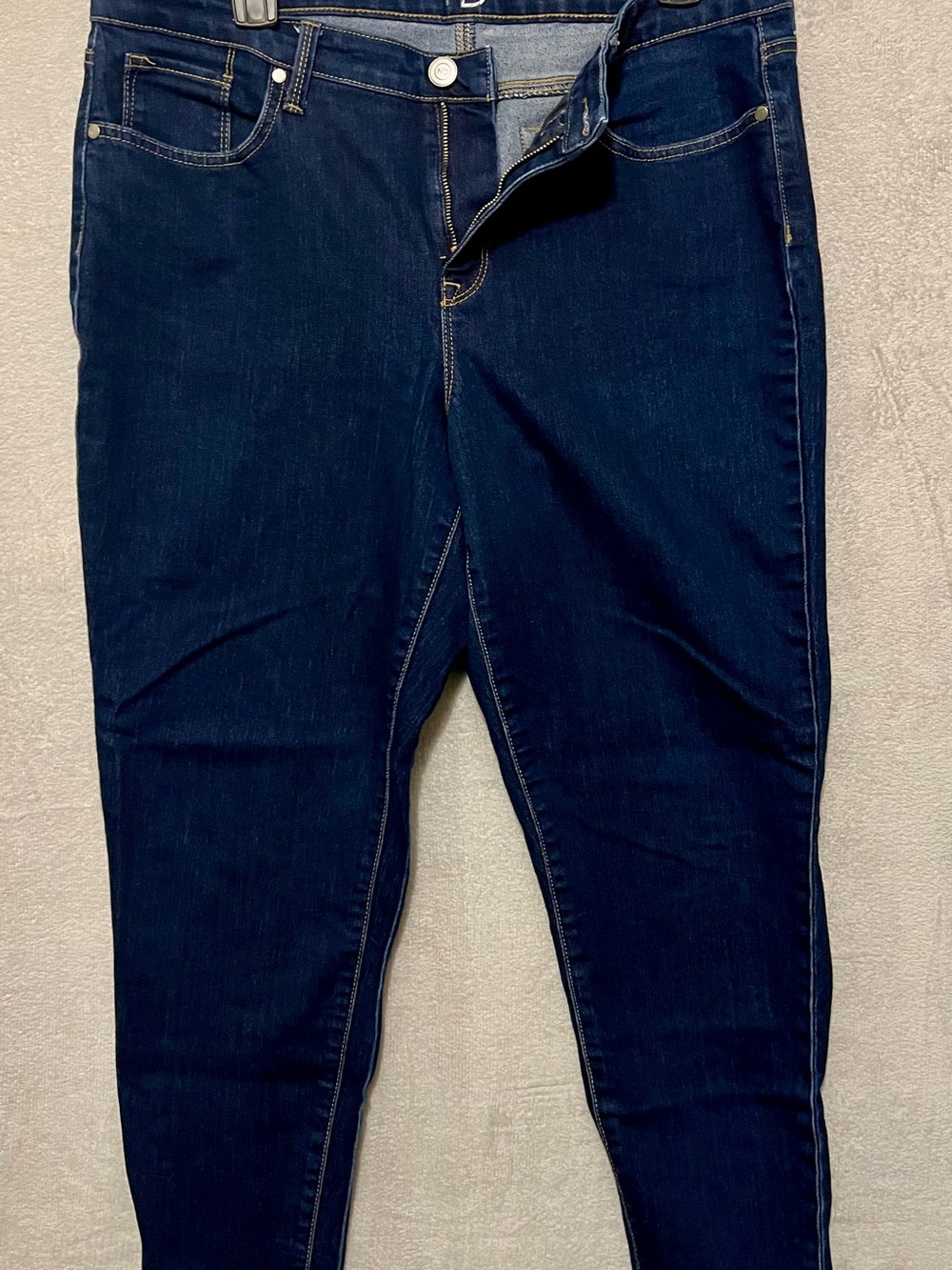 new directions Dark Blue Skinny Women's Jeans